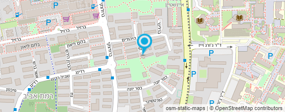 מפת הגעה אל לילי יודינסקי עריכת לשון