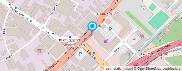 מפת הגעה אל אופנת תפוז