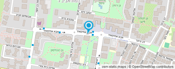 מפת הגעה אל פרופ' וייסמן אריאל