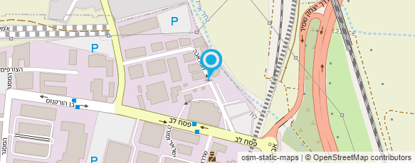 מפת הגעה אל אוטו סנטר