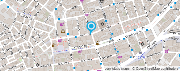 מפת הגעה אל עו"ד זילברברג מיכאל