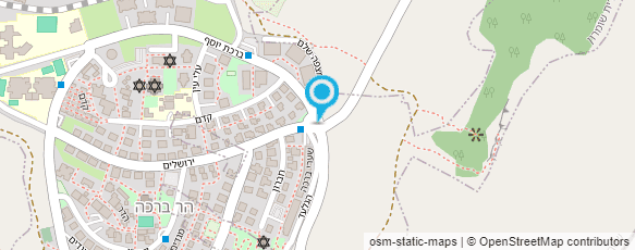 מפת הגעה אל נופש שומרון