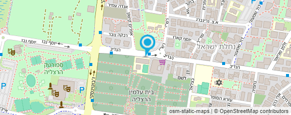 מפת הגעה אל ד"ר ביאליק גדי