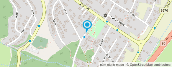 מפת הגעה אל מיכל נגרין