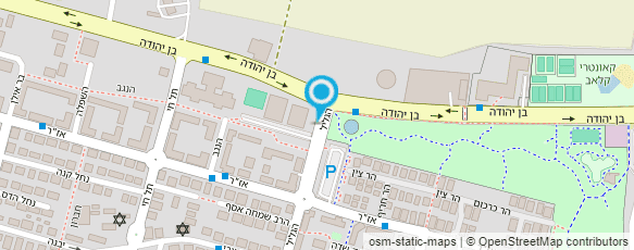 מפת הגעה אל מכון 1 בדיקות רפואיות