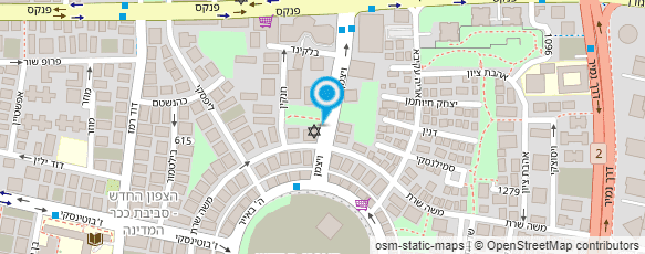 מפת הגעה אל בתיה ביגון