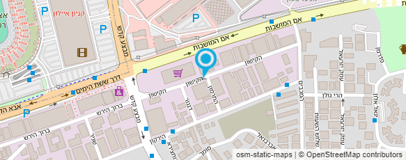 מפת הגעה אל לקה - LAKA MANICURE EXPRESS