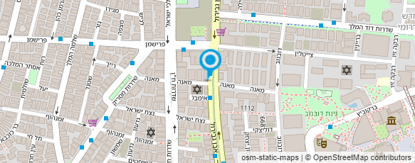 מפת הגעה אל רפלקסולוגיה וטיפולים הולסטים לריפוי