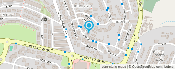 מפת הגעה אל בית יעקוב - גן מירי