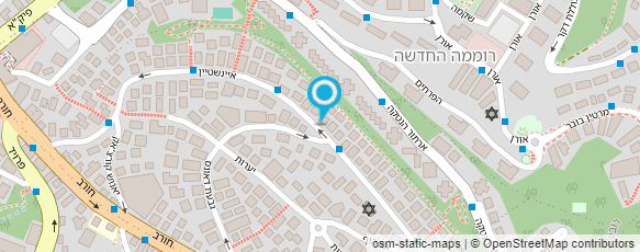 מפת הגעה אל שירלי פינצי-לב מאיטלקית ומאנגלית