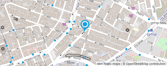 מפת הגעה אל טייטלבוים הרב אפרים