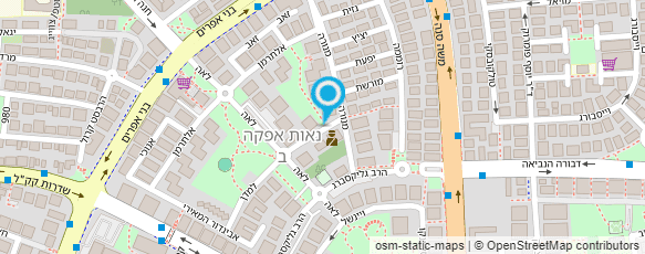 מפת הגעה אל אילן שחורי-מורה דרך