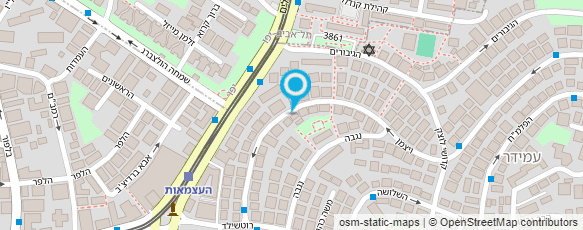 מפת הגעה אל מח דודי שמש וחשמל