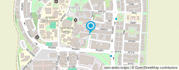 מפת הגעה אל מרכז תרבות ואירועים נחל-שורק