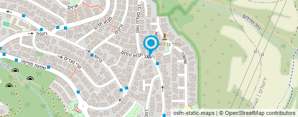 מפת הגעה אל יהודית רוזנטל