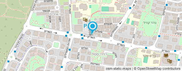 מפת הגעה אל רוני זוהר מורה למחול