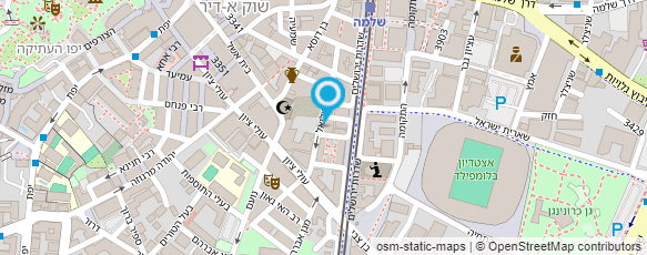 מפת הגעה אל המורים