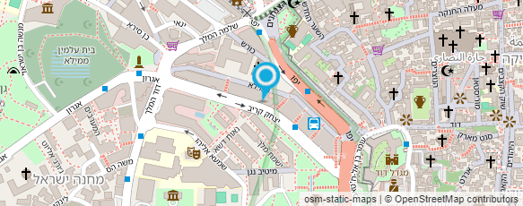 מפת הגעה אל אלרוב שדרות ממילא