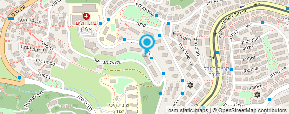 מפת הגעה אל ישראל בן שחר