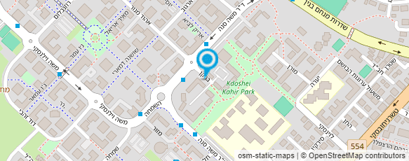 מפת הגעה אל קליניקה לשיאצו-חגי קירשבלום