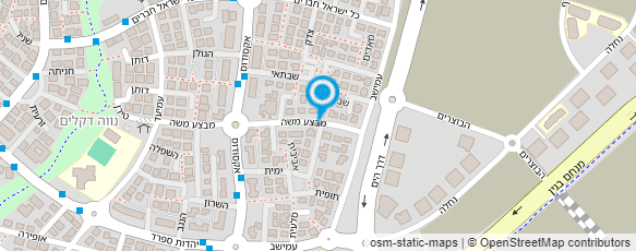 מפת הגעה אל אנדראה פסיכותרפיסטית ומטפלת זוגית