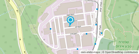 מפת הגעה אל מסגרית דאי לקישוט