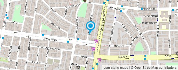 מפת הגעה אל נורית טל - טנא