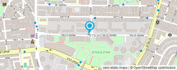 מפת הגעה אל ענת קלמר שיווק נדל"ן