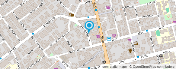 מפת הגעה אל Nhh המרכז לייצור תוספות שיער