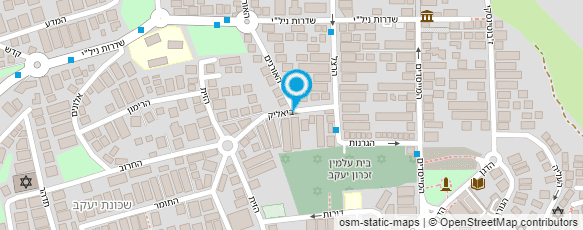 מפת הגעה אל בר שדה סחר בינלאומי