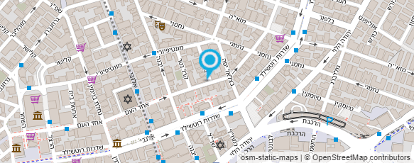 מפת הגעה אל סיטימדיה Citymedia