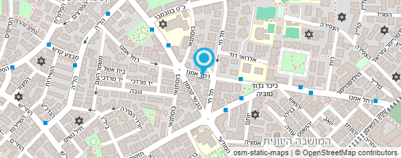 מפת הגעה אל ורדה פרנקנטל-כהן