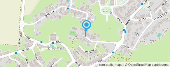 מפת הגעה אל המשפחתון של אורית