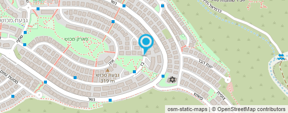 מפת הגעה אל אסתר חורש-מיילדת מוסמכת