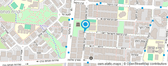 מפת הגעה אל פאני עיסוי רפואה