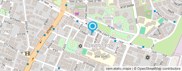 מפת הגעה אל ד"ר שושנה הלמן