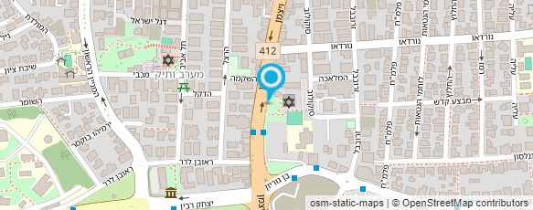 מפת הגעה אל ברוקר שיווק נדל"ן