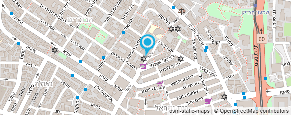 מפת הגעה אל שיווק פירות וירקות למוסדות