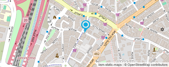 מפת הגעה אל דלישס  DELICIOUS