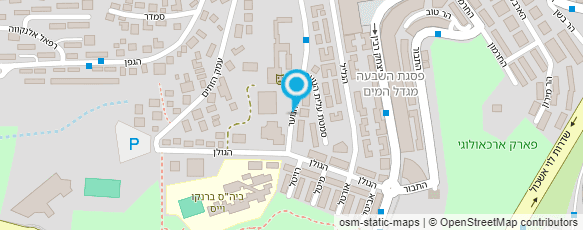 מפת הגעה אל הג'ודו של צחי