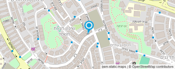 מפת הגעה אל המשפחתון של ריקי