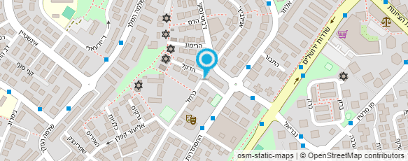 מפת הגעה אל מילה גילוטין-יועצת הנקה