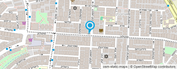 מפת הגעה אל קלוז בגדי מעצבים לגבר