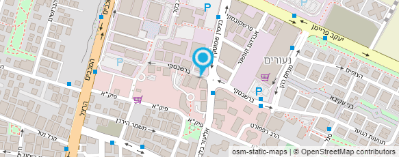 מפת הגעה אל אוטוקר-רשת לרחיצת רכבים