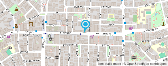 מפת הגעה אל החנות החכמה