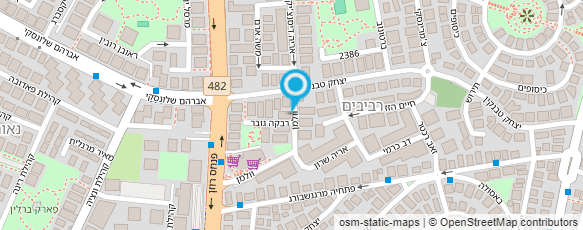 מפת הגעה אל גינת אנגל-ברק