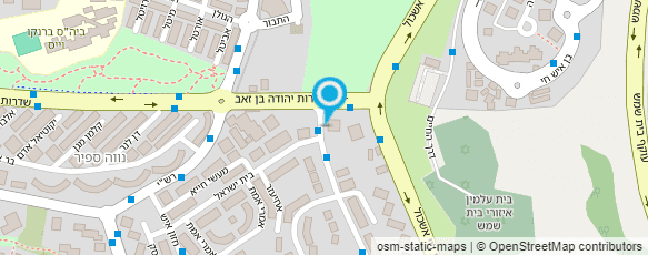 מפת הגעה אל חסד לאברהם