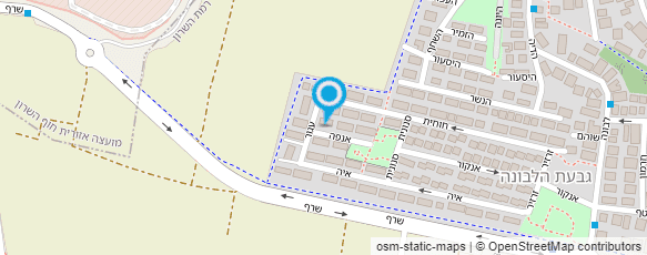 מפת הגעה אל מרים בן-רפאל