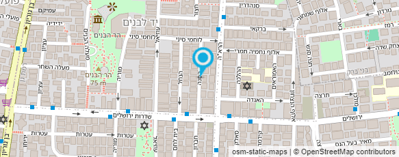 מפת הגעה אל קרן זלץ - צלמת ומורה לצילום