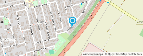 מפת הגעה אל ראש עץ